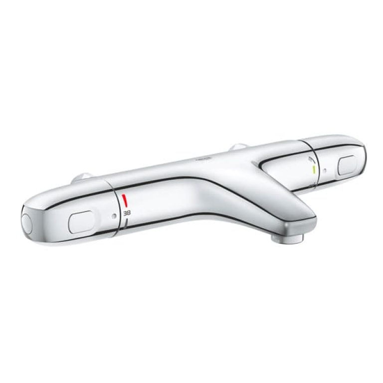 GROHE Grohtherm 1000 Profi-Duscharmatur Mit Thermostat – Verchromt, Ohne Equipo