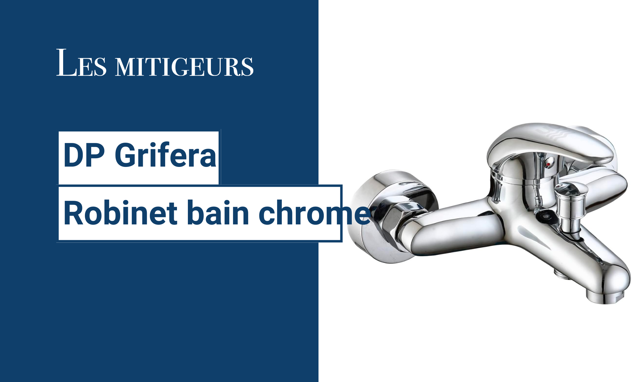 Avis DP Bath Naranjo Robinet Mitigeur de baignoire/ bain chromé.