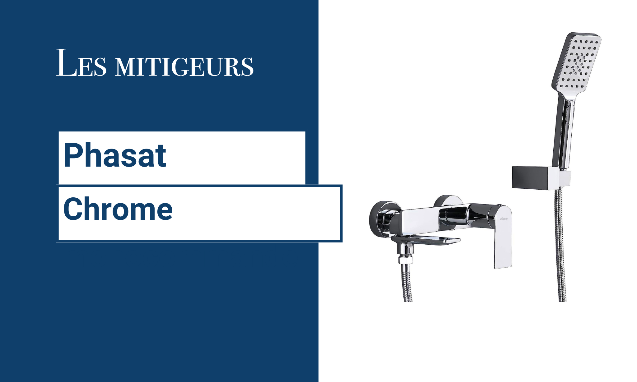 Avis Mitigeur mural phasat chrome monocommande